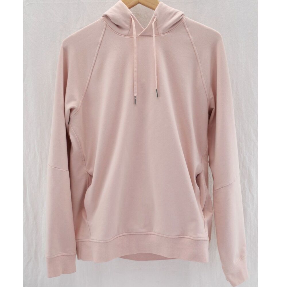 EUC Lululemon City Sweat Hoodie | Sz M, Solid Seashell (Dusty Pink)